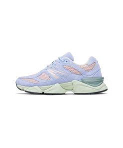 کتونی نیوبالانس 9060 بنفش سبز صورتی New Balance 9060 Daydream Blue