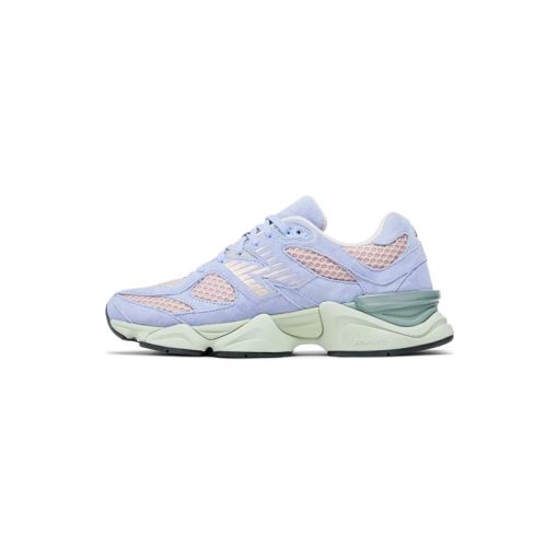 کتونی نیوبالانس 9060 بنفش سبز صورتی New Balance 9060 Daydream Blue