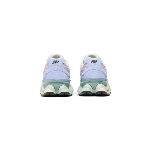 کتونی نیوبالانس 9060 بنفش سبز صورتی New Balance 9060 Daydream Blue