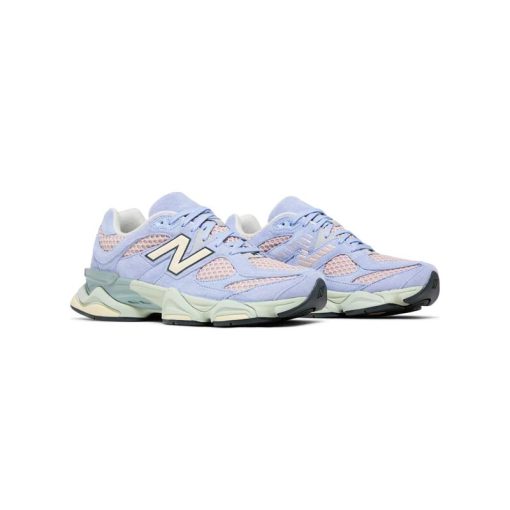 کتونی نیوبالانس 9060 بنفش سبز صورتی New Balance 9060 Daydream Blue