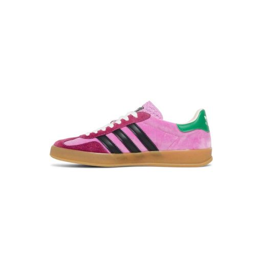 کفش آدیداس گزل گوچی صورتی Adidas Gazelle Gucci Pink Velvet