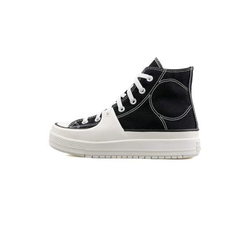 کفش آل استار کانورس مشکی سفید Converse Chuck Taylor All Star Construct Black White