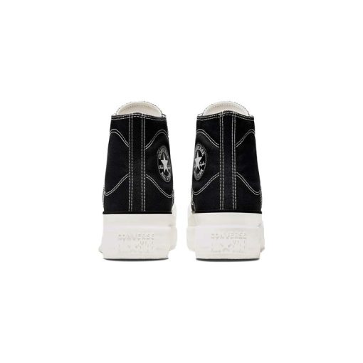 کفش آل استار کانورس مشکی سفید Converse Chuck Taylor All Star Construct Black White