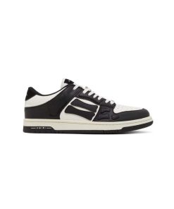 کفش امیری طرح اسکلت مشکی سفید Amiri Skel Top Low Black White