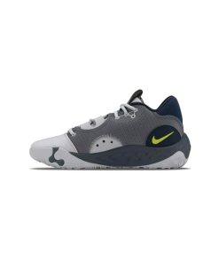 کفش بسکتبال نایک پی جی 6 طوسی آبی Nike PG 6 Grey Fog Arsenal Blue