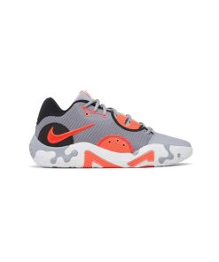 کفش بسکتبال نایک پی جی 6 طوسی نارنجی Nike PG 6 Infrared