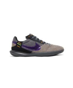 کفش فوتبال نایک استریت گتو طوسی بنفش Nike Streetgato Cave Stone Electro Purple