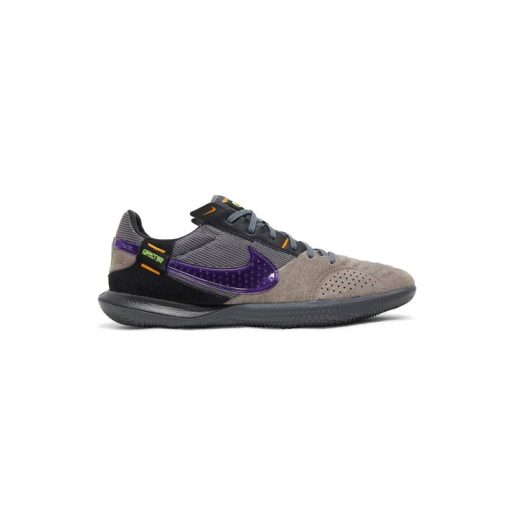 کفش فوتبال نایک استریت گتو طوسی بنفش Nike Streetgato Cave Stone Electro Purple