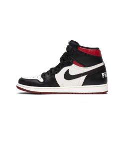 کفش نایک ایرجردن 1 ساق بلند مشکی قرمز Nike Air Jordan 1 High OG NRG Not For Resale