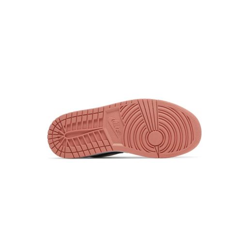 کفش نایک ایرجردن 1 ساق کوتاه صورتی کرم آبی Nike Air Jordan 1 Low Light Madder Root