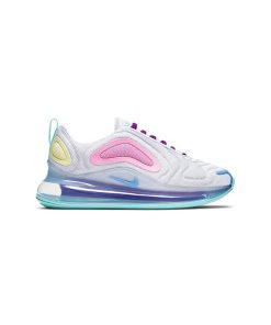 کفش نایک ایرمکس 720 سفید صورتی بنفش Nike Air Max 720 Aqua Powder