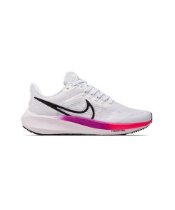 کفش نایک زوم پگاسوس 39 سفید صورتی سبز Nike Air Zoom Pegasus 39 White Pink Green Blue
