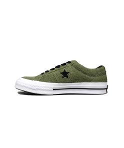 کفش کانورس وان استار سبز زیتونی Converse one star ox field surplus 163249c