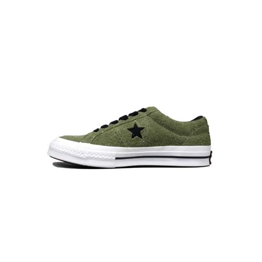 کفش کانورس وان استار سبز زیتونی Converse one star ox field surplus 163249c