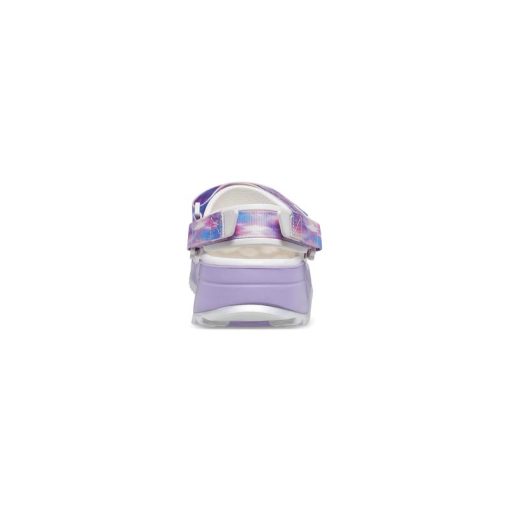 صندل کراکس سفید بنفش Crocs Classic Hiker Clog White Lavender