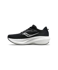 کتانی رانینگ ساکونی مشکی سفید Saucony Triumph 21 Black White
