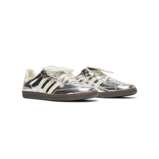 کتونى آدیداس سامبا ولز بانر نقره ای Adidas Samba Wales Bonner Silver Metallic
