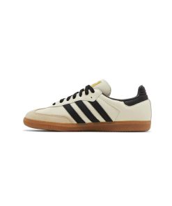 کتونى آدیداس سامبا کرم مشکی قهوه ای Adidas Samba OG Cream White Sand Strata