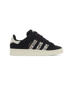 کتونى آدیداس کامپوس مشکی کرم پلنگی Adidas Campus 00s Black Leopard