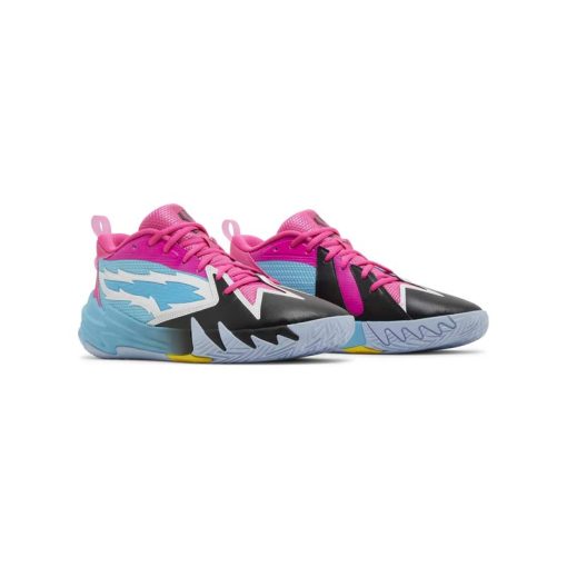 کتونی بسکتبال پوما اسکوت مشکی آبی صورتی Puma Scoot Zeros Northern Lights