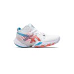کتونی-تخصصی-والیبال-اسیکس-متارایز-سفید-آبی-نارنجی-Asics-Metarise-White-Blue-Orange