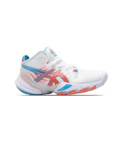 کتونی-تخصصی-والیبال-اسیکس-متارایز-سفید-آبی-نارنجی-Asics-Metarise-White-Blue-Orange