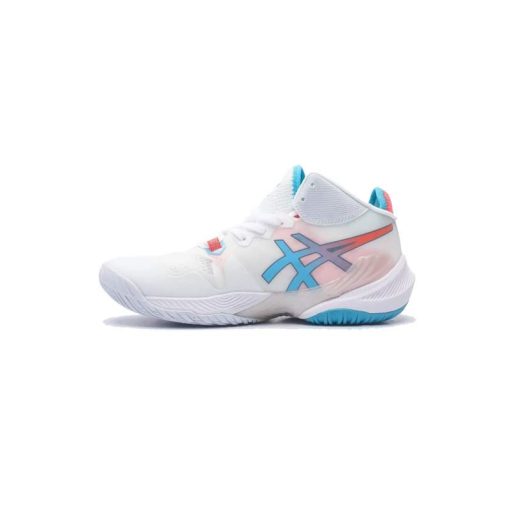 کتونی-تخصصی-والیبال-اسیکس-متارایز-سفید-آبی-نارنجی-Asics-Metarise-White-Blue-Orange