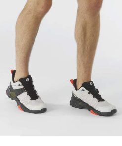 کتونی سالومون الترا 4 گورتکس سفید مشکی Salomon X Ultra 4 GORE-TEX White Black