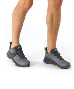 کتونی سالومون الترا 4 گورتکس طوسی سبز Salomon X Ultra 4 GORE-TEX Grey Green