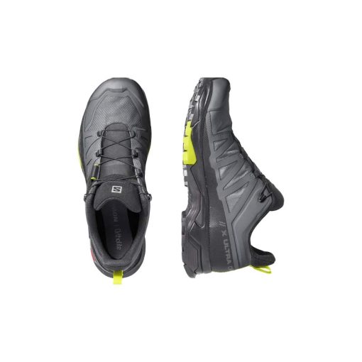 کتونی سالومون الترا 4 گورتکس طوسی سبز Salomon X Ultra 4 GORE-TEX Grey Green