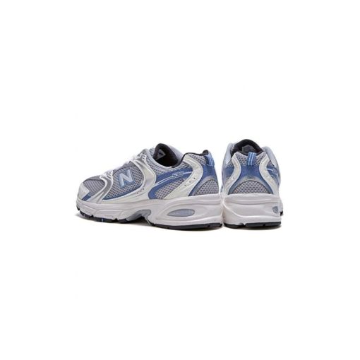 کتونی نیوبالانس 530 سفید نقره ای آبی New Balance 530 Steel Blue