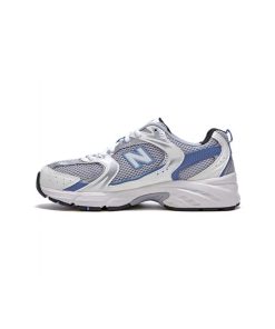 کتونی نیوبالانس 530 سفید نقره ای آبی New Balance 530 Steel Blue