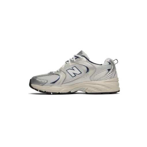 کتونی نیوبالانس 530 نقره ای طوسی سورمه ای New Balance 530 Steel Grey