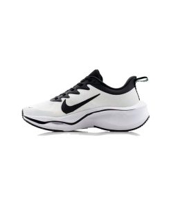کتونی پیاده روی نایک زوم ایکس اموجی لبخند سفید مشکی Nike Running Air Zoom Smile White Black