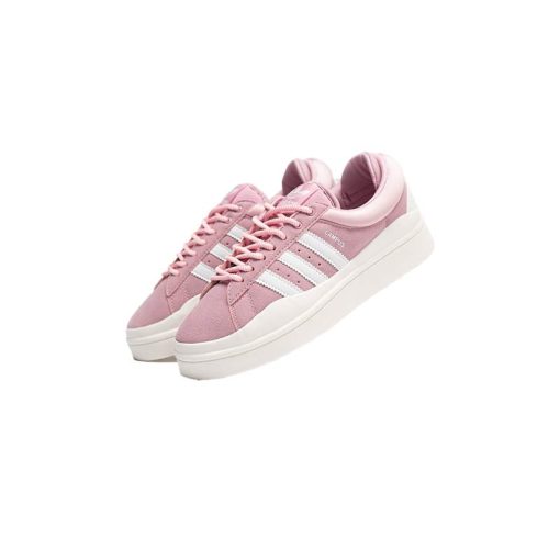 کتونی کمپوس بدبانی صورتی سفید Adidas Bad Bunny Campus Pink White
