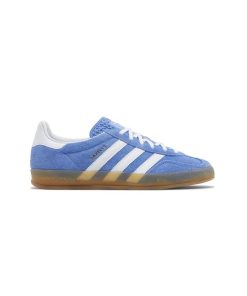 کفش آدیداس گزل آبی قهوه ای Adidas Gazelle Indoor Blue Fusion Gum