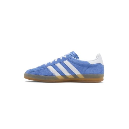 کفش آدیداس گزل آبی قهوه ای Adidas Gazelle Indoor Blue Fusion Gum