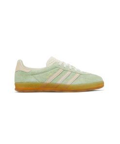 کفش آدیداس گزل سبز کرمی Adidas Gazelle Indoor Green Spark