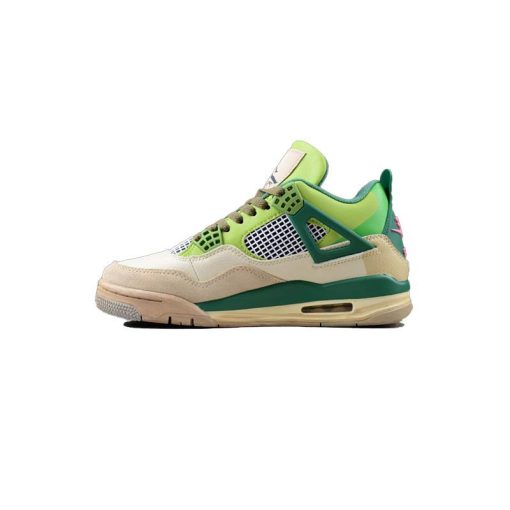 کفش-نایک-ایرجردن-4-اسنورلاکس-سبز-روشن-Nike-Air-Jordan-4-Green-Snorlax