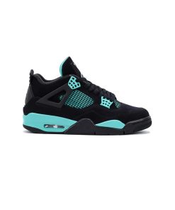 کفش نایک ایرجردن 4 مشکی آبی تیفانی Nike Air Jordan 4 Tiffany
