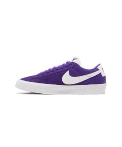کفش نایک بلیزر ساق کوتاه بنفش Nike Zoom Blazer Low Pro GT SB Court Purple