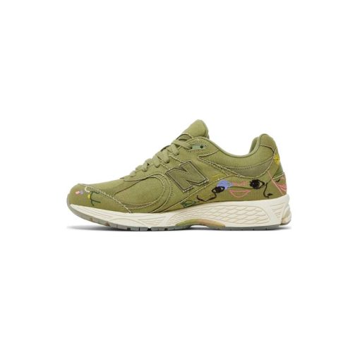 کفش نیوبالانس 2002 سبز زیتونی New Balance 2002R Bryant Giles What Now