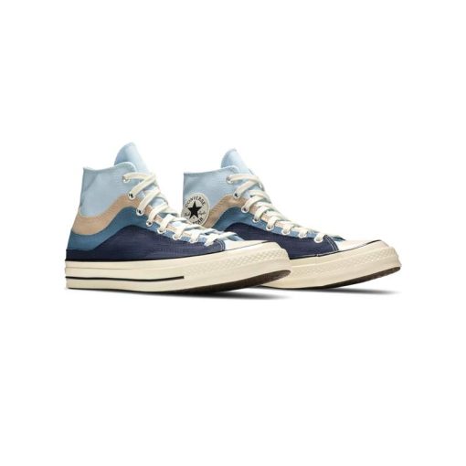 کفش کانورس آل استار 1970 آبی موج دریا Converse Chuck 70 The Great Outdoors Chambray Blue