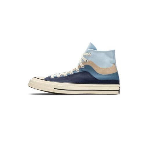 کفش-کانورس-آل-استار-1970-آبی-موج-دریا-Converse-Chuck-70-The-Great-Outdoors-Chambray-Blue