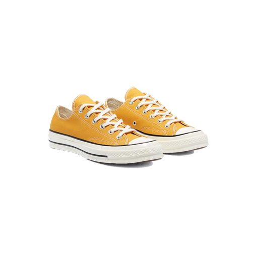 کفش کانورس آل استار 1970 زرد ساق کوتاه Converse all Star 1970 Low Yellow