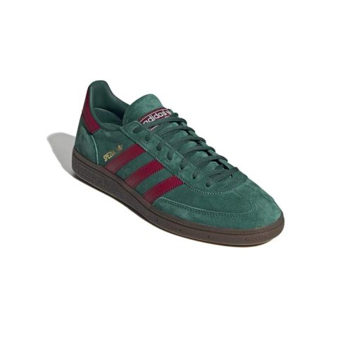 کفش کژوال آدیداس اسپزیال سبز زرشکی Adidas Handball Spezial Collegiate Green Burgundy