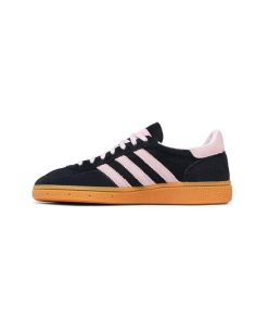 کفش کژوال آدیداس اسپزیال سورمه ای تیره صورتی Adidas Handball Spezial Navy Blue Pink Gum