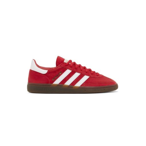 کفش کژوال آدیداس اسپزیال قرمز سفید Adidas Handball Spezial Scarlet Gum