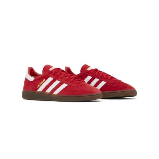 کفش کژوال آدیداس اسپزیال قرمز سفید Adidas Handball Spezial Scarlet Gum