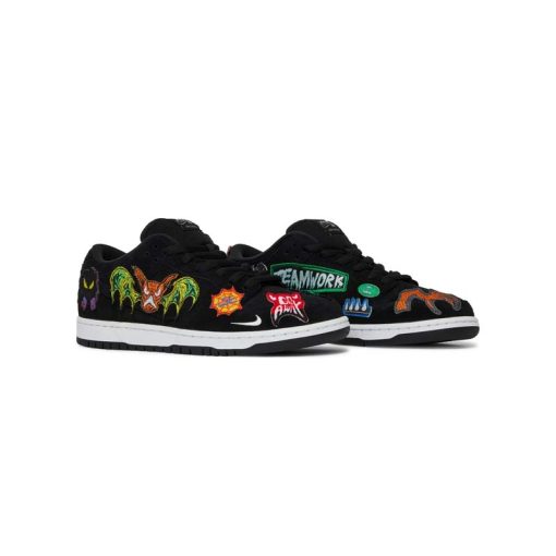 کفش کژوال نایک اس بی دانک نک فیس مشکی Nike Sb Dunk Low Neckface Black